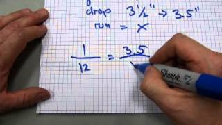 Grade calculations calculate run given grade and drop metricampftin [upl. by Oinolopa]