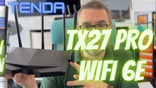 ROUTEUR WIFI 6E  Triple bande  TENDA TX27 PRO  Alors cest rapide [upl. by Adyaj803]