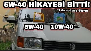 Motor Yağı herkes 5W 40 diyor ama [upl. by Lawrenson]