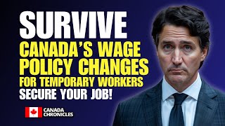 Survive Canada’s Wage Policy Changes Essential Tips for Temporary Workers  Canada Immigration 2024 [upl. by Neesay]