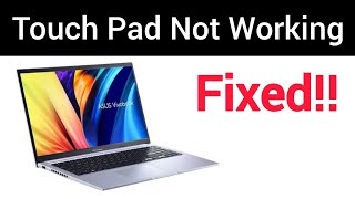 How to Fix a Laptop Touchpad Not Working  Touchpad Not Working in a Laptop [upl. by Dailey]