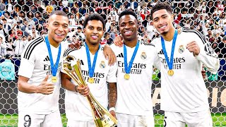 Real Madrid Players Celebration After Winning Intercontinental Cup 2024 [upl. by Ardnasil987]