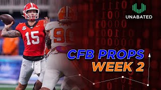 CFB Week 2 Props with Chris Kay [upl. by Amorita]