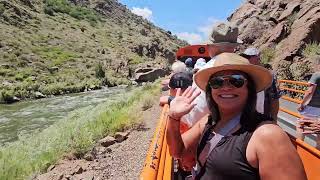 quotFullquot Adventure on the Royal Gorge Train in the Rocky Mountains [upl. by Awram582]