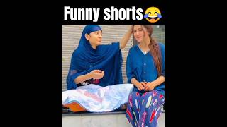 Rabia Faisal and Hira Faisal New Tiktok funny beggar making foolshortsfunnyfunnyshortsytshorts [upl. by Isleana]