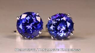 Tanzanite Jewelry Designs and Gemstones [upl. by Rouvin]