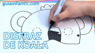 Carnaval para niños Disfraz de Koala [upl. by Semajwerdna]