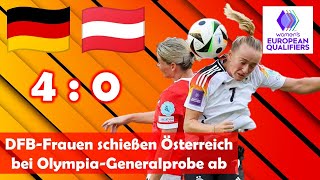 20240716 Deutschland  Österreich 40 FrauenEMQualifikation komplette RadioÜbertragung [upl. by Gombosi]