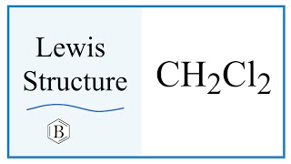 How to Draw the Lewis Dot Structure for CH2Cl2 Dichloromethane [upl. by Shantee]