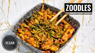 Zoodles  Glutenfree noodles  Vegan  everything you need to know about zoodles [upl. by Candie]