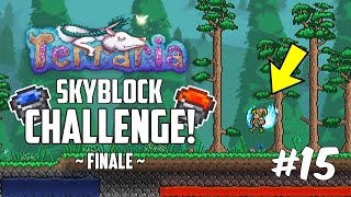 Terraria 13 SKYBLOCK CHALLENGE  Custom Modded Map Challenge  Part 15  FINALE [upl. by Atikehs]