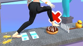 Tippy Toes 3D All Levels Gameplay NEW UPDATE Walkthrough TIPPY TOE ASMR Sound Androidios Max Level [upl. by Raimundo994]