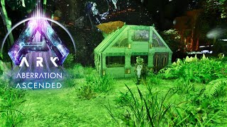 Cosmo taming and starter base upgrades  ASA Aberration  ep 2  No Commentary [upl. by Jamison]