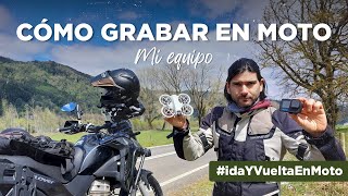 ¿Cómo GRABAR tus viajes en moto y NO FALLAR en el intento Te recomiendo MI EQUIPO y algunos TIPS 🎯 [upl. by Uriisa]