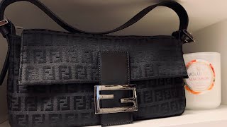 Fendi Baguette Handbag Review ft Luxury on a Budget [upl. by Johiah]