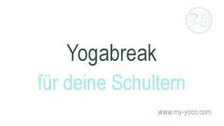 Schulter Modul  Yoga Übung 3  Brustkorb Öffnen [upl. by Ande]