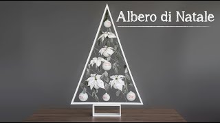 DIY Albero di Natale in stile nordico  Natale 2018  TonoSUTono [upl. by Feenah]