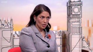 Priti Patel Stands By Trump Comments [upl. by Alyar]