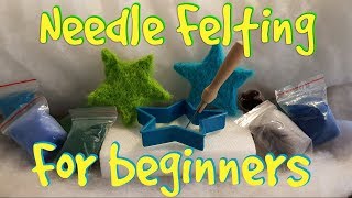 Felting 101 Basics of Needle Felt Painting  Techniques and tips to get you started [upl. by Onitsuj]