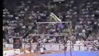 Nellie Kim  1976 Olympics EF  Uneven Bars [upl. by Kendre]