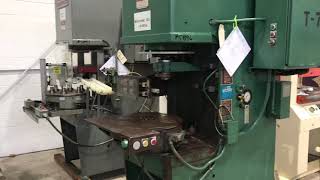 20 TON MULTIPRESS HYDRAULIC PRESS  MACHINE 5896 [upl. by Nali]