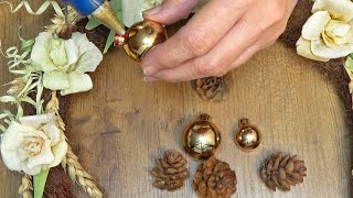 6 IDEAS of Christmas wreaths with your own hands Christmas wreath how to make Christmas crafts [upl. by Audi]