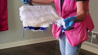 Procedure to remove pet urine from laminate or vct floors with Enzyme Cleaner [upl. by Naibaf]