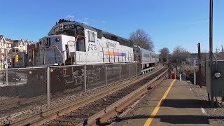 Trains on the Bergen Line 3212224 [upl. by Anaujit]