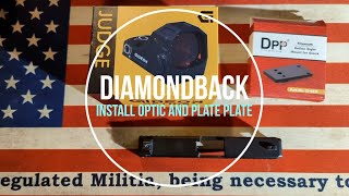 DB9 Upgrade RMRc amp Gideon Judge Red Dot Install [upl. by Anaitsirc357]