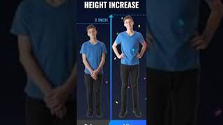 height kaise badhaye  height increase exercise shorts shortsvideo shortsfeed short shortvideo [upl. by Nerin]