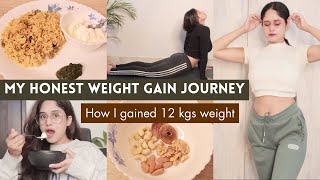 My Full Weight Gain Journey 🥗 Diet Plan amp Exercises 💪Gain weight in a healthy way Anukriti Lamaniya [upl. by Bibah]