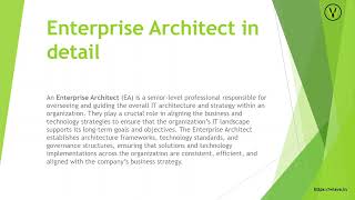 Enterprise Architect in detail [upl. by Leshia806]