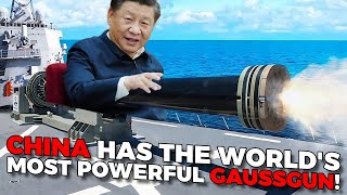 The Chinese Navy has tested the worlds most powerful Gauss cannon [upl. by Frants]