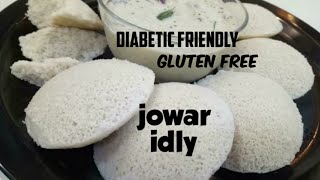 Jowar idli  jowar flour idli  jonna idli  Healthy breakfast  Diabetic free [upl. by Ray]