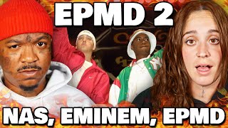 THE DEBATE IS OVER  Nas Eminem EPMD  quotEPMD 2quot  Reaction [upl. by Nilad]