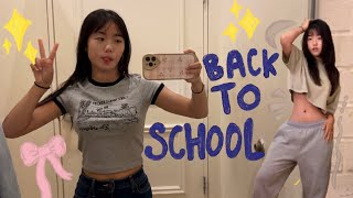 BACK TO SCHOOL Clothing Shopping Spree  mall vlog yesstyle and taobao haul [upl. by Dannel]