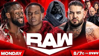 The New Day vs AOP  WWE RAW 21102024 [upl. by Vinson]