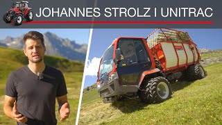 Johannes Strolz mit seinem Lindner Unitrac LDrive 122 [upl. by Johannes647]