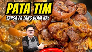 PATA TIM RECIPE  SARSA PA LANG ULAM NA  Ferdz Kitchen TV [upl. by Franci288]