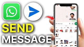 How To Send Message on WhatsApp  Full Guide [upl. by Celik]