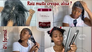 Testei o botox óleo de Argan  Forever liss 0 formol RESULTADO MOLHADO e SECO  Passo a passo [upl. by Clarey554]