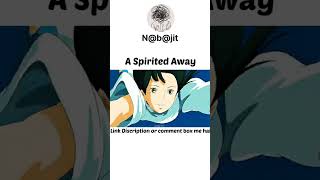 A spirited away Anime movie in Hindi dubbed Download Link [upl. by Auqemahs]