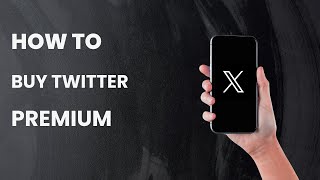 How To Buy Twitter Premium [upl. by Sipple]