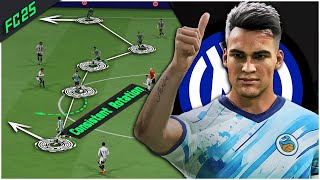 Inter Milans Inzaghi Tactics  EA FC 25 [upl. by Amesari49]