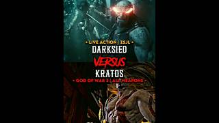 Kratos vs Darkseid  Battle shorts dc godofwar [upl. by Yhtomot722]