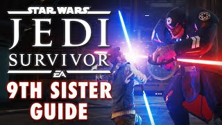 Jedi Survivor Ninth Sister Guide  How To Beat Her Mind Tricks Coruscant final boss [upl. by Yleek]