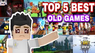 Top 5 Best Old Games In BlockmanGO [upl. by Hanahsuar]