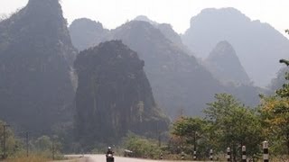 東南アジアツーリング その6 ラオス南部 （Motorcycle Tour in Laos） [upl. by Lynde]