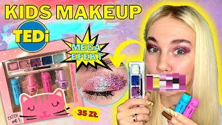 KIDS MAKEUP CHALLENGE 👧🏼💄 MAKIJAŻ KOSMETYKAMI DLA DZIECI Z TEDI  Pattje [upl. by Orest657]