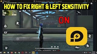 How to fix Free Fire Sensitivity On LD PLAYER [upl. by Elva]